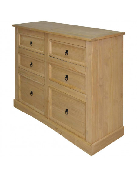 Credenza Pino Messicano Gamma Corona 110x43x81 cm