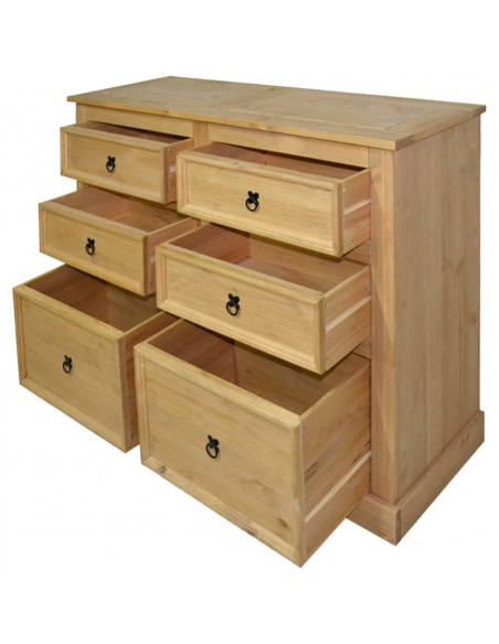 Credenza Pino Messicano Gamma Corona 110x43x81 cm
