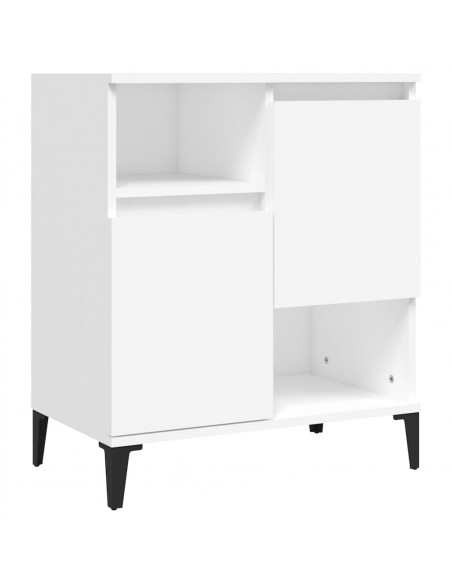 Credenza Bianca 60x35x70 cm in Legno Multistrato