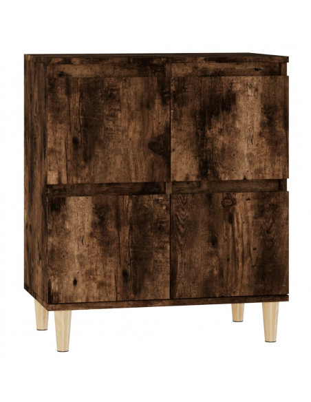 Credenza Rovere Fumo 60x35x70 cm in Legno Multistrato