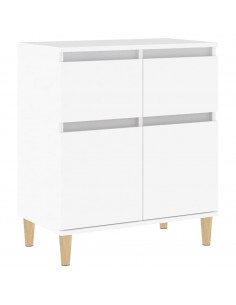 Credenza Bianca 60x35x70 cm in Legno Multistrato 2