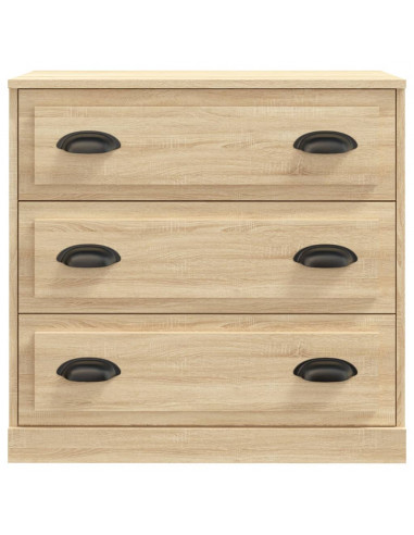 Credenza Rovere Sonoma 70x35,5x67,5 cm in Legno Multistrato