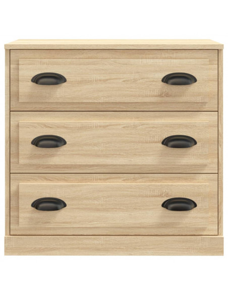 Credenza Rovere Sonoma 70x35,5x67,5 cm in Legno Multistrato