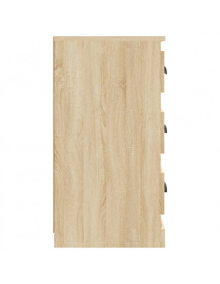 Credenza Rovere Sonoma 70x35,5x67,5 cm in Legno Multistrato