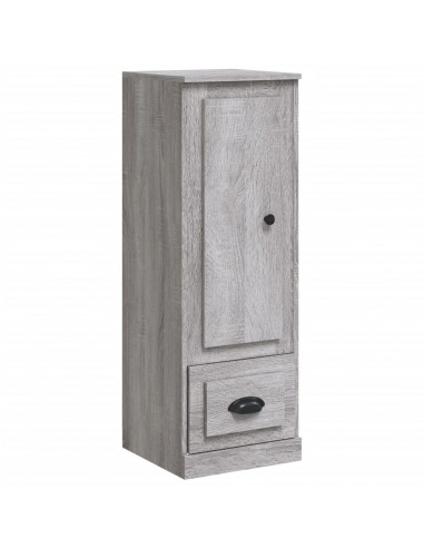 Credenza Grigio Sonoma 36x35,5x103,5 cm in Legno Multistrato