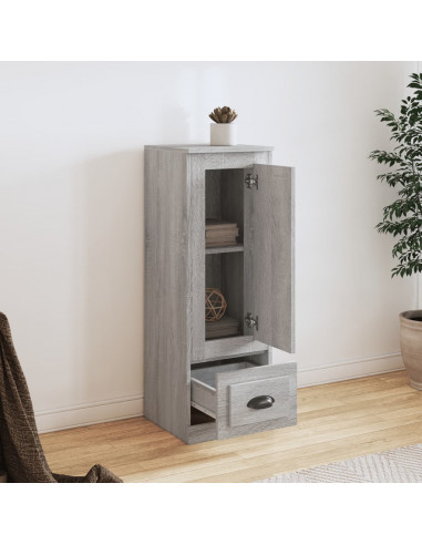 Credenza Grigio Sonoma 36x35,5x103,5 cm in Legno Multistrato