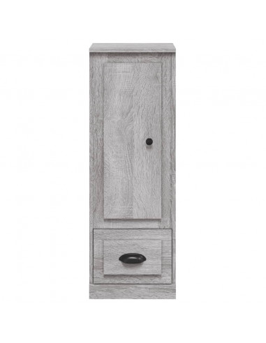 Credenza Grigio Sonoma 36x35,5x103,5 cm in Legno Multistrato