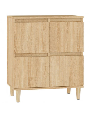 Credenza Rovere Sonoma 60x35x70 cm in Legno Multistrato