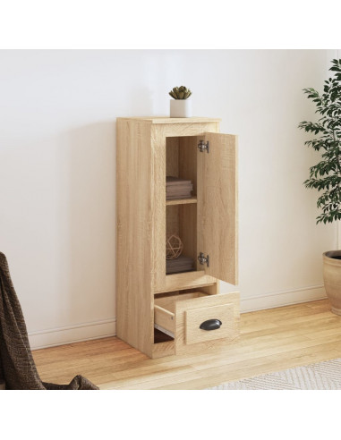 Credenza Rovere Sonoma 36x35,5x103,5 cm in Legno Multistrato