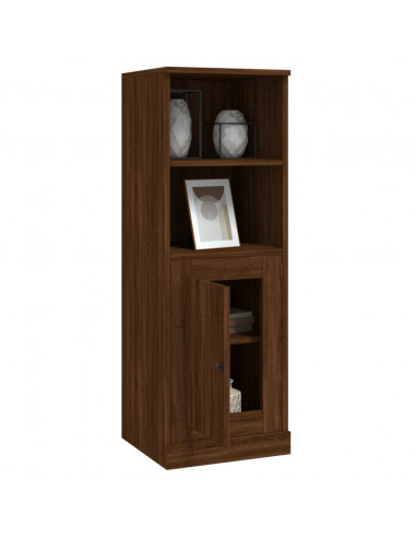 Credenza Rovere Marrone 36x35,5x103,5 cm in Legno Multistrato