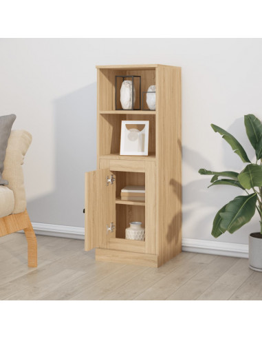 Credenza Rovere Sonoma 36x35,5x103,5 cm in Legno Multistrato