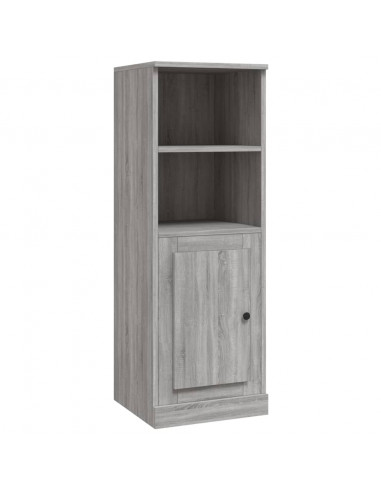 Credenza Grigio Sonoma 36x35,5x103,5 cm in Legno Multistrato