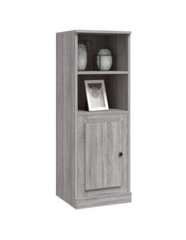 Credenza Grigio Sonoma 36x35,5x103,5 cm in Legno Multistrato