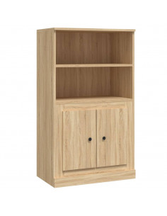 Credenza Rovere Sonoma 60x35,5x103,5 cm in Legno Multistrato 2