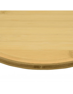 Piatti per Pizza 4 pz Ø32x1,5 cm in Bambù 2