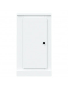 Credenza Bianca 37,5x35,5x67,5 cm in Legno Multistrato 2