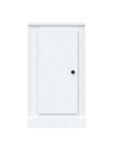 Credenza Bianca 37,5x35,5x67,5 cm in Legno Multistrato