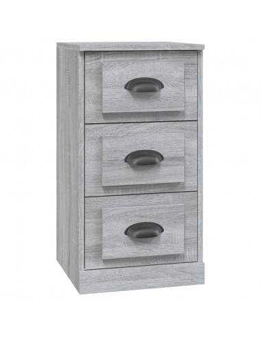 Credenza Grigio Sonoma 36x35,5x67,5 cm in Legno Multistrato