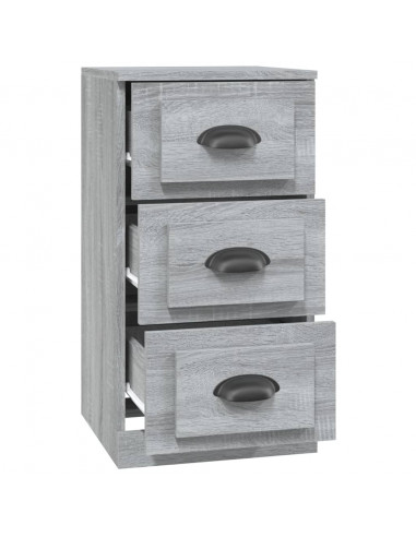 Credenza Grigio Sonoma 36x35,5x67,5 cm in Legno Multistrato