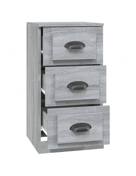 Credenza Grigio Sonoma 36x35,5x67,5 cm in Legno Multistrato