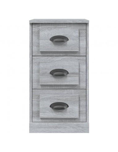 Credenza Grigio Sonoma 36x35,5x67,5 cm in Legno Multistrato