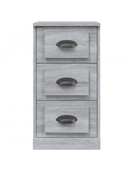 Credenza Grigio Sonoma 36x35,5x67,5 cm in Legno Multistrato