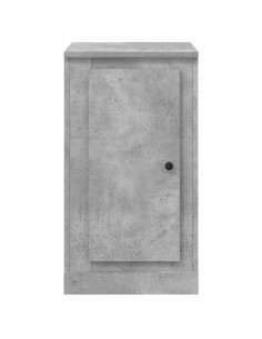 Credenza Grigio Cemento 37,5x35,5x67,5 cm in Legno Multistrato 2