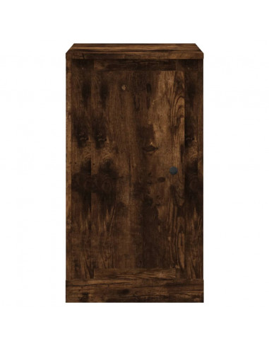 Credenza Rovere Fumo 37,5x35,5x67,5 cm in Legno Multistrato