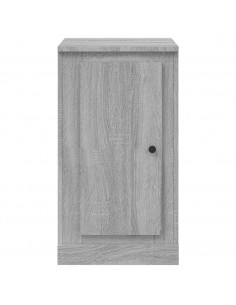 Credenza Grigio Sonoma 37,5x35,5x67,5 cm in Legno Multistrato 2