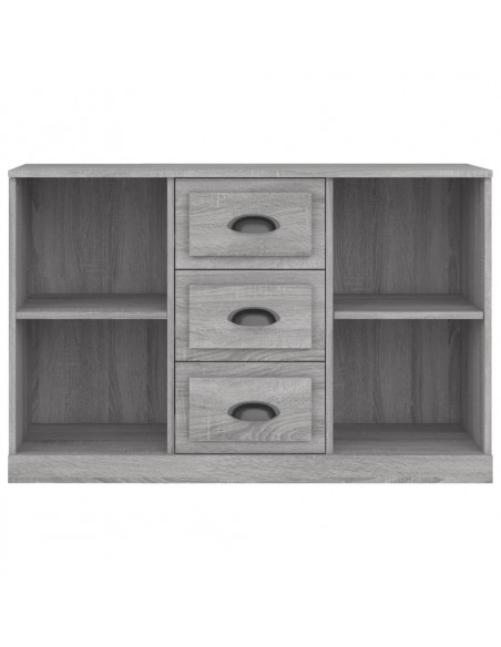 Credenza Grigio Sonoma 104,5x35,5x67,5 cm in Legno Multistrato