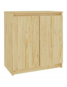 Armadietto 60x36x65 cm in Legno Massello di Pino 2