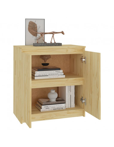 Armadietto 60x36x65 cm in Legno Massello di Pino