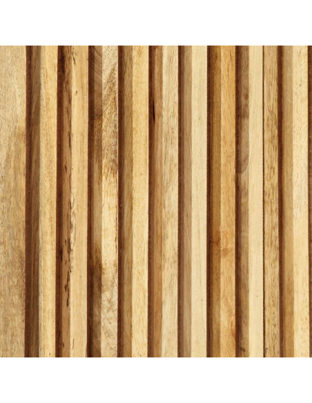 Credenza con 2 Ante 55x35x70 cm in Legno Massello di Mango