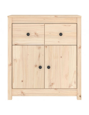 Credenza 70x35x80 cm in Legno Massello di Pino