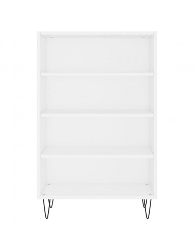 Credenza Bianca 57x35x90 cm in Legno Multistrato