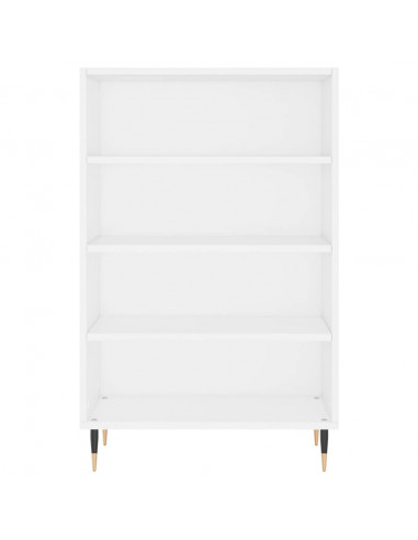 Credenza Bianca 57x35x90 cm in Legno Multistrato