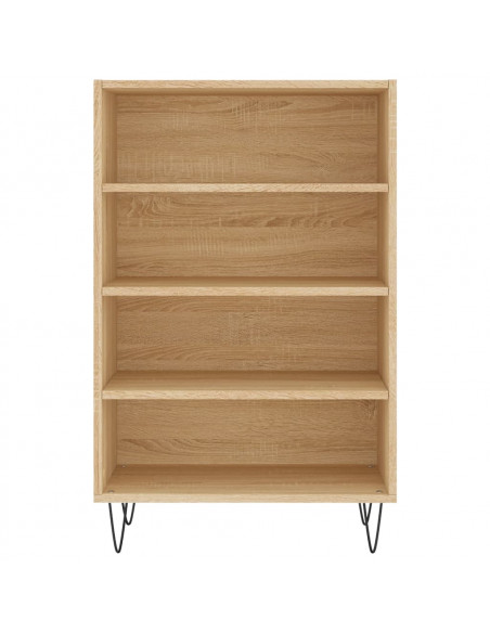 Credenza Rovere Sonoma 57x35x90 cm in Legno Multistrato