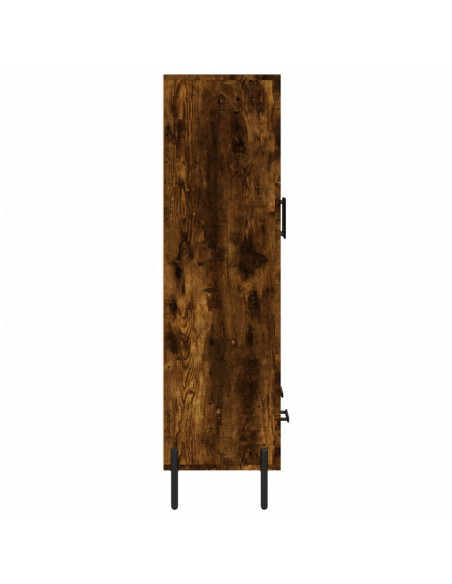 Credenza Rovere Fumo 69,5x31x115 cm in Legno Multistrato