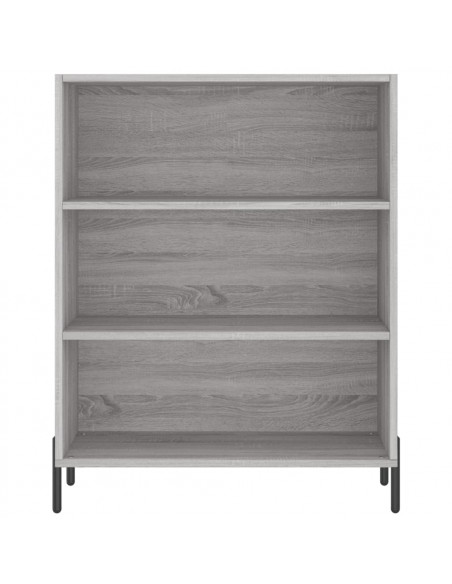 Scaffale Grigio Sonoma 69,5x32,5x90 cm in Legno Multistrato