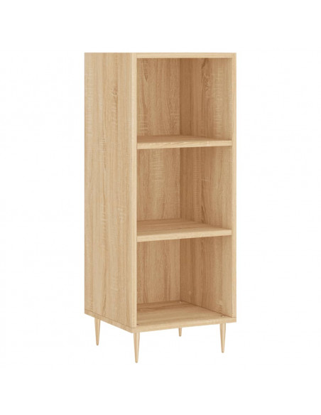 Credenza Rovere Sonoma 34,5x32,5x90 cm in Legno Multistrato