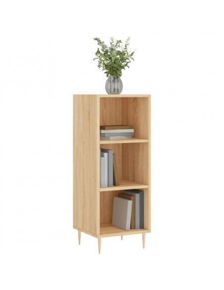Credenza Rovere Sonoma 34,5x32,5x90 cm in Legno Multistrato