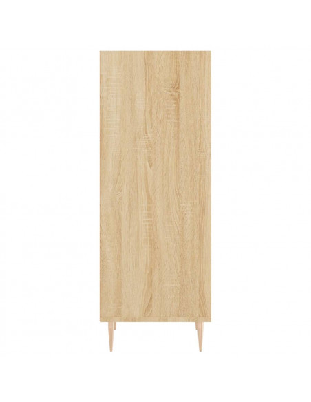 Credenza Rovere Sonoma 34,5x32,5x90 cm in Legno Multistrato