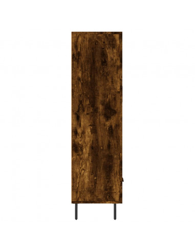 Credenza Rovere Fumo 69,5x31x115 cm in Legno Multistrato