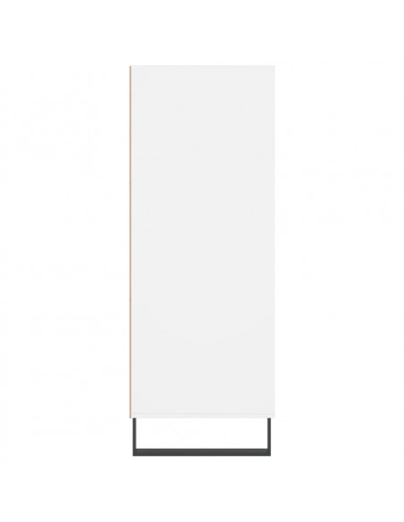 Scaffale Bianco 69,5x32,5x90 cm in Legno Multistrato