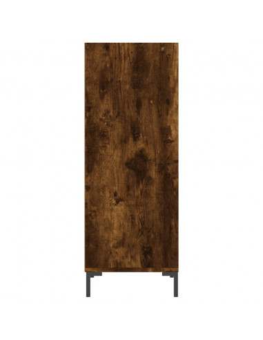 Credenza Rovere Fumo 34,5x32,5x90 cm in Legno Multistrato