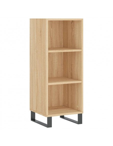 Credenza Rovere Sonoma 34,5x32,5x90 cm in Legno Multistrato