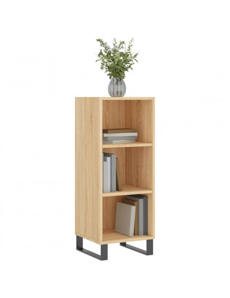 Credenza Rovere Sonoma 34,5x32,5x90 cm in Legno Multistrato