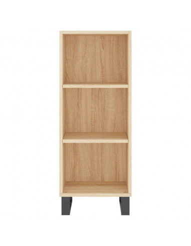 Credenza Rovere Sonoma 34,5x32,5x90 cm in Legno Multistrato