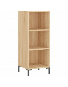 Credenza Rovere Sonoma 34,5x32,5x90 cm in Legno Multistrato 2