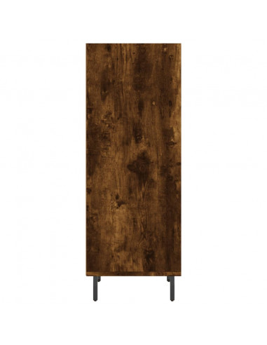 Credenza Rovere Fumo 34,5x32,5x90 cm in Legno Multistrato